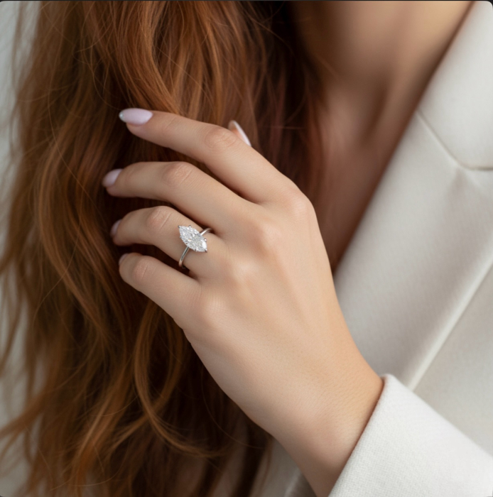 Inel The Twilight Marquise 1-3 CT [10]