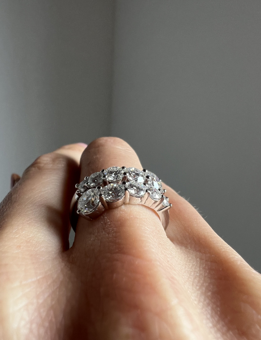 Inel Moissanite Twist [9]