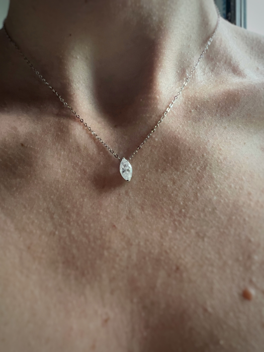 Lant cu pandantiv Marquise 1 CT [5]