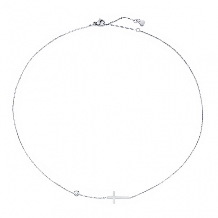 Lant Cruce cu Moissanite 0,3 CT [2]