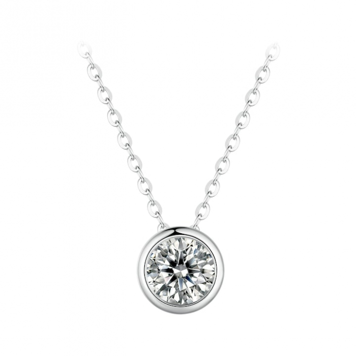 Lant si pandantiv Round Bezel [1]