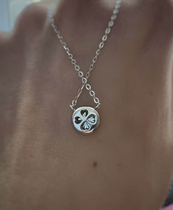 Lant si pandantiv Round Bezel [5]