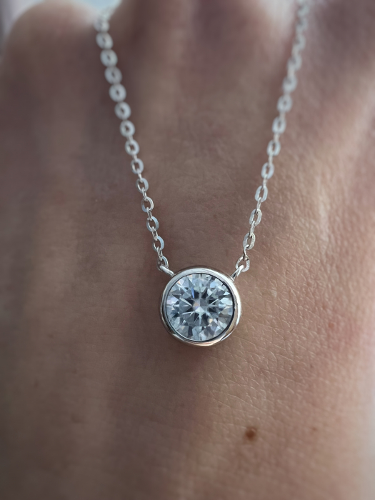 Lant si pandantiv Round Bezel [4]