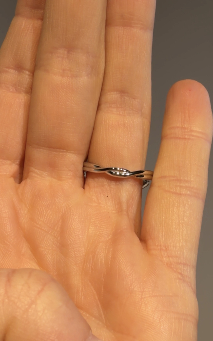 1–3 ct solitaire marquise lab-grown diamond engagement ring with double band [10]