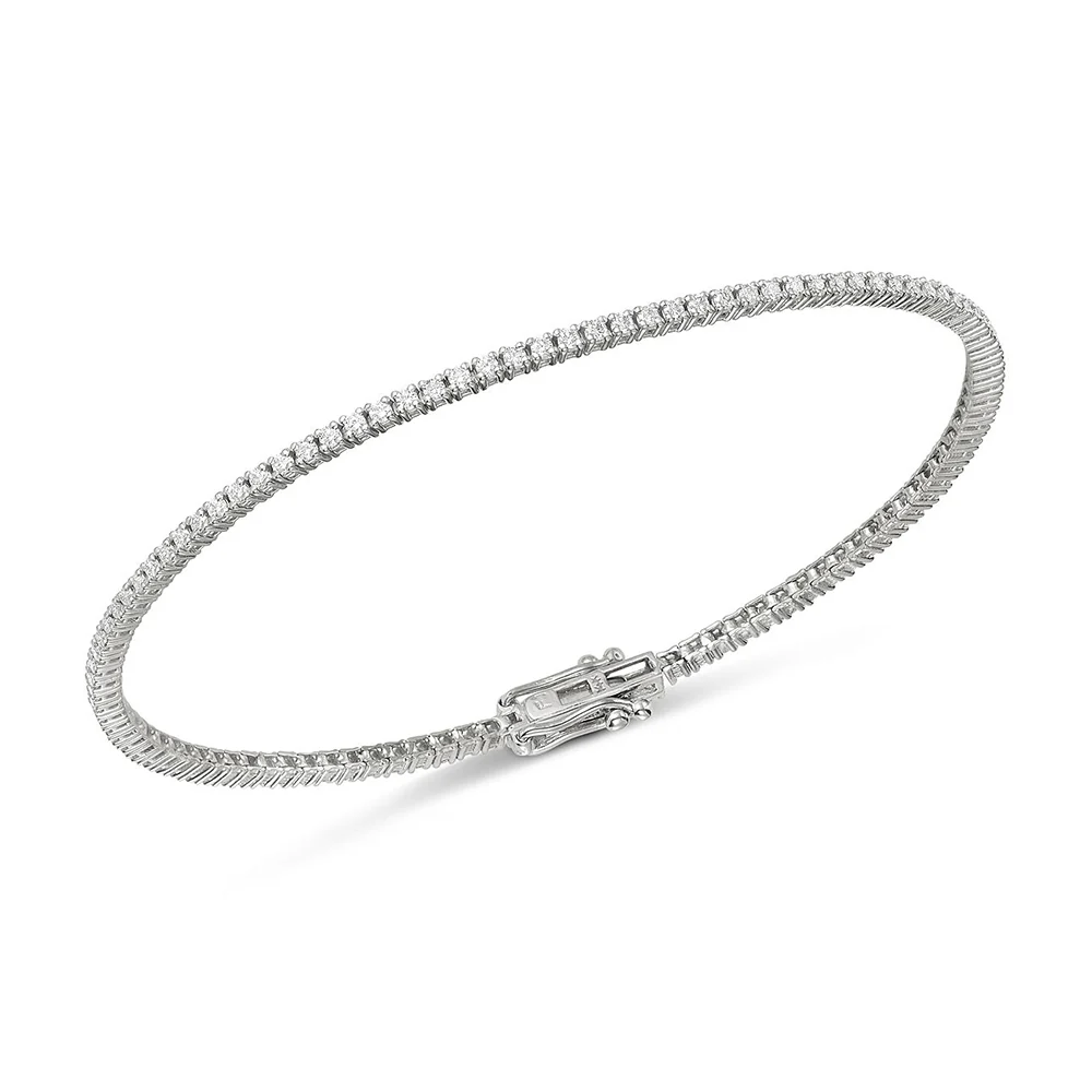 Bratara TENNIS 2 mm Moissanite [2]