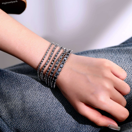 Bratara TENNIS Black Beauty [8]