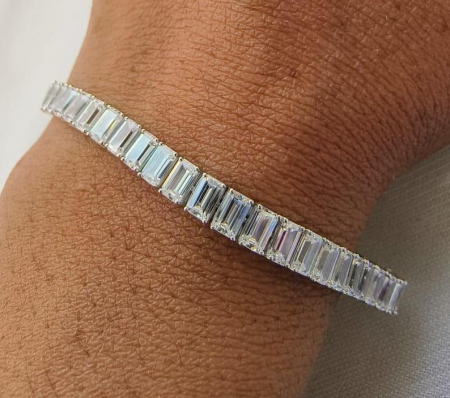 Bratara TENNIS Emerald cut [8]