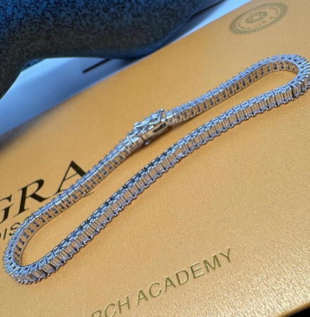 Bratara TENNIS Emerald cut [9]