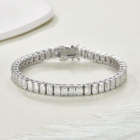 Bratara TENNIS Emerald cut [1]
