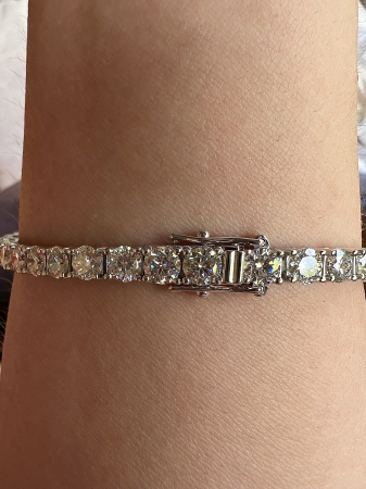 Bratara Tennis cu Moissanite [1]