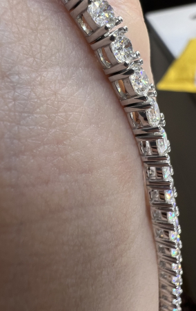 Bratara Tennis cu Moissanite [5]