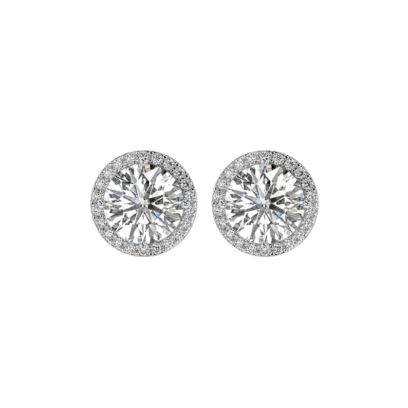 Cercei - Cercei Angelic Moissanite Halo