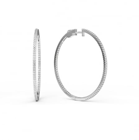 Cercei Big Hoops 2,34 CT
