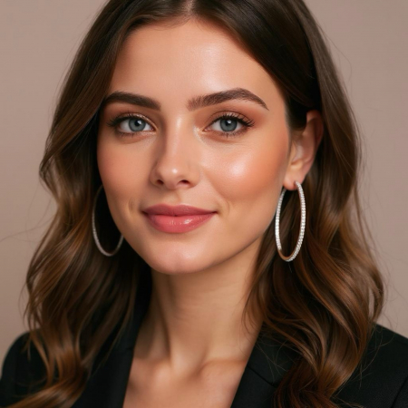 Cercei Big Hoops 2,34 CT [4]