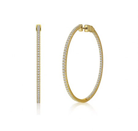 Cercei Big Hoops 2,34 CT [2]