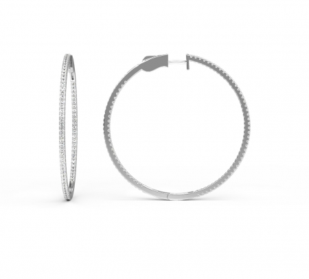 Cercei Big Hoops 2,34 CT [1]