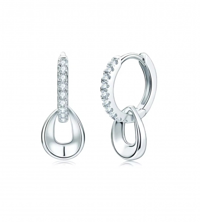 Cercei - Cercei Brilliant Double Hoops