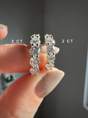 Cercei Brilliant Hoops 2 CT [5]