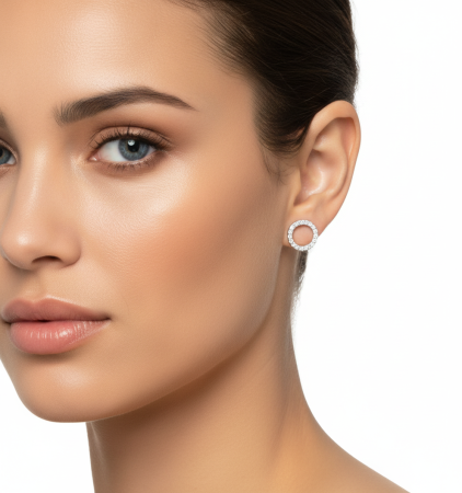 Cercei Brilliant Infinite Hoops 0,44 CT [4]