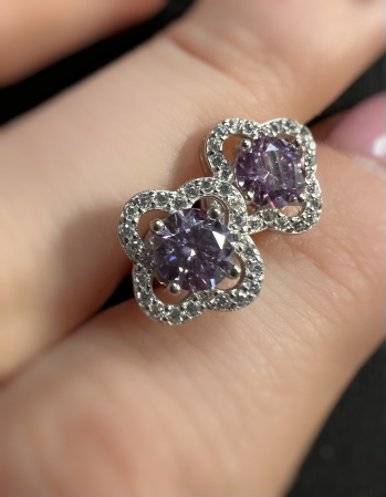 Cercei Purple Lucky Clover [2]