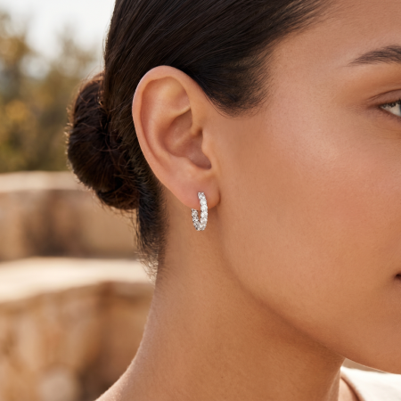 Radiant Spark Moissanite Earrings [3]