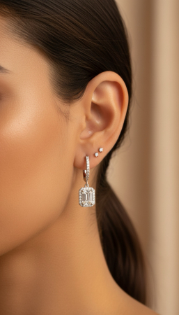 Cercei Royal Emerald Moissanite [5]