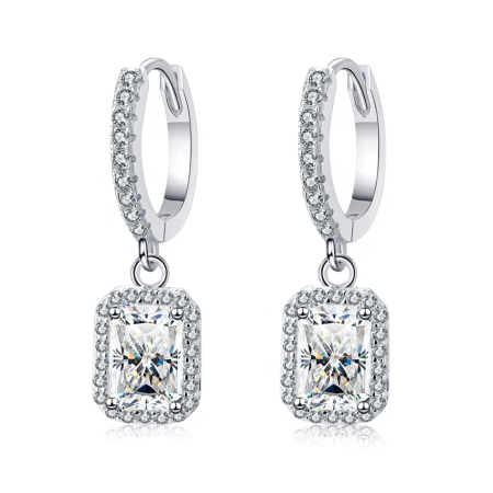 Cercei Royal Radiant Moissanite [1]