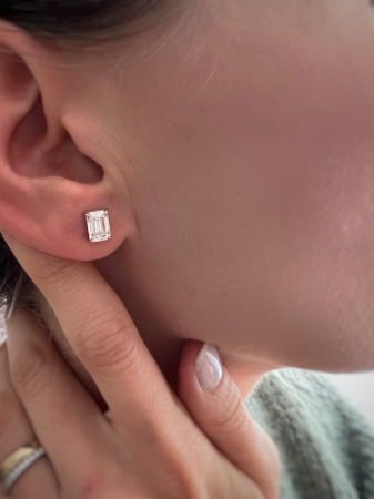 Cercei Solitaire Emerald cut [3]
