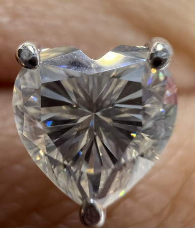 Cercei solitaire Heart [2]
