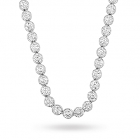 Coliere - Colier Moissanite Bezel