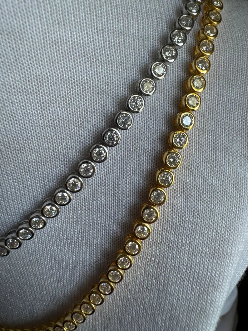 Colier Moissanite Bezel [3]