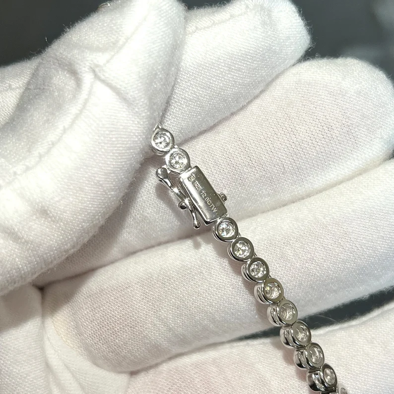 Colier Moissanite Bezel [4]