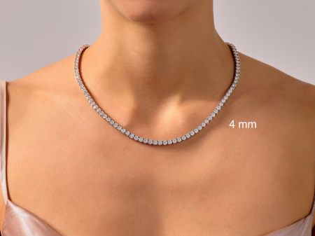 Colier Tennis Classic Moissanite [4]