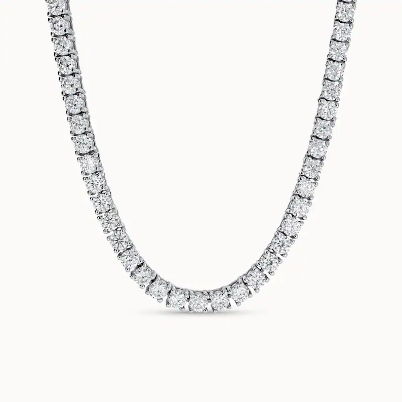 Colier Tennis Classic Moissanite 2,5 mm [0]