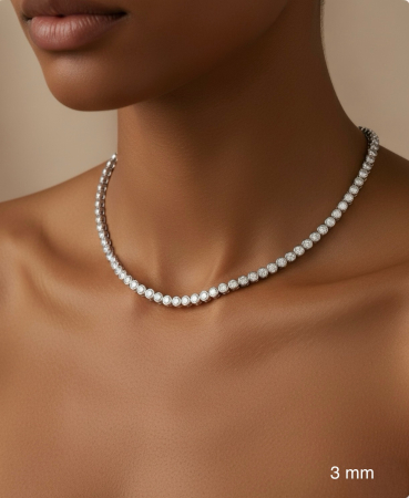 Colier Moissanite Bezel [9]