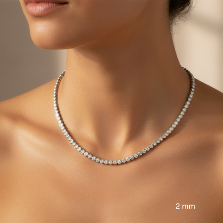 Colier Moissanite Bezel [7]