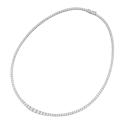 Colier Riviera cu Moissanite D VVS – Eleganță și Strălucire [1]