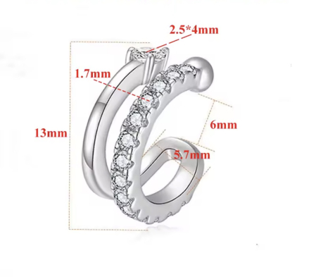 Ear Cuff Double II [1]
