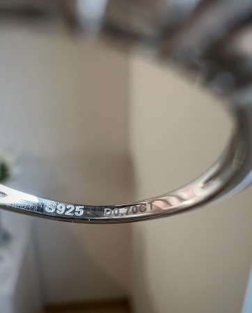 Inel 7 Stones Black Moissanite [7]