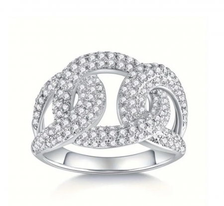 Inel Cuban Moissanite - Inel Cuban