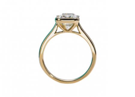Inel Emerald Bezel 1-3 CT [2]
