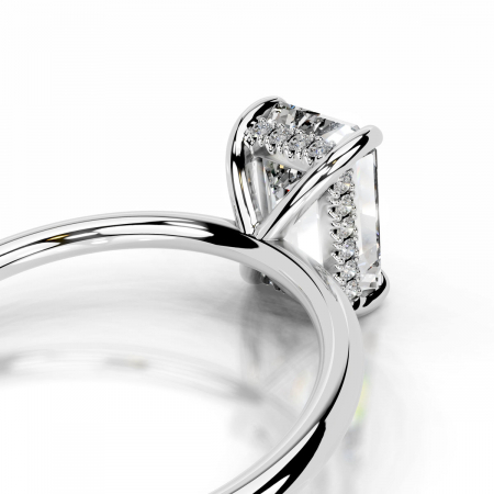 Inel Emerald Elegance Hidden Halo [3]