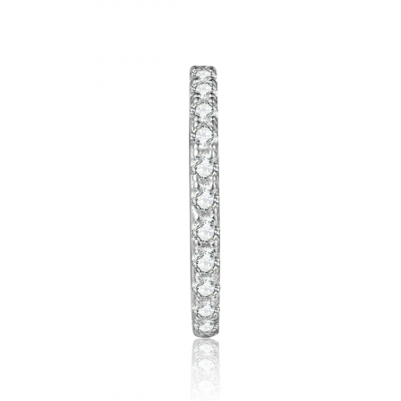 Inel Eternity 1,5 mm Moissanite 0,5 carate [3]