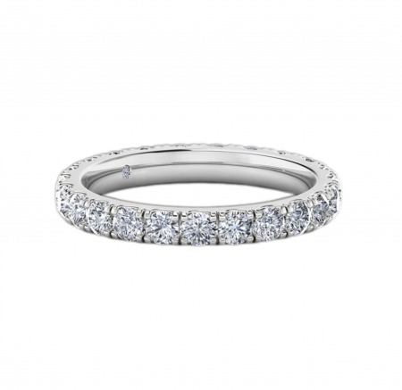 Diamante de laborator - Inel Eternity 2M