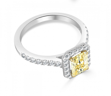 Inel Fancy Princess Diamond [1]