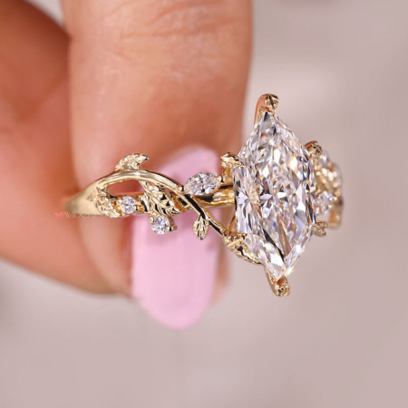 Inel Marquise Diamond Bloom [3]