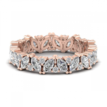 Inel Marquise x Round Eternity [2]
