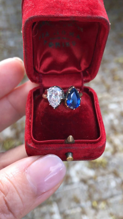 Inel Napoleon & Josephine Toi et Moi 2,5 CT [8]