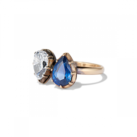Inel Napoleon & Josephine Toi et Moi 2,5 CT [1]