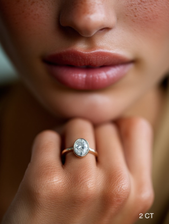 Inel Luna Oval Bezel [12]